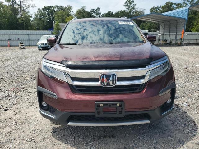 5FNYF6H66KB003017 - 2019 HONDA PILOT TOURING BURGUNDY photo 5