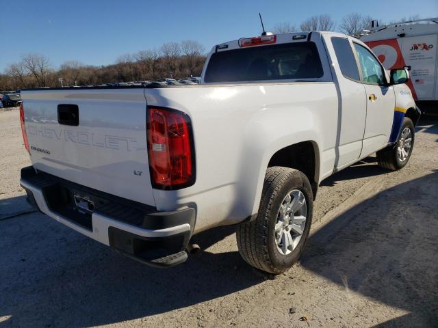 1GCHSCEA6M1229153 - 2021 CHEVROLET COLORADO LT WHITE photo 3