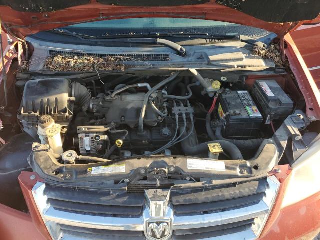 2D8HN54P58R741871 - 2008 DODGE GRAND CARAVAN SXT ნარინჯისფერი ფოტო 11