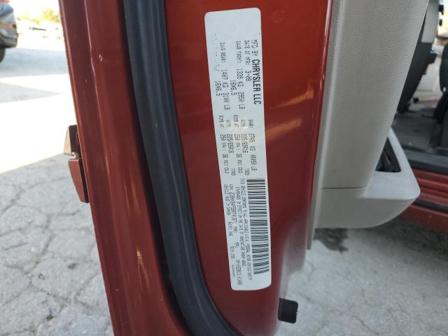 2D8HN54P58R741871 - 2008 DODGE GRAND CARAVAN SXT ნარინჯისფერი ფოტო 12