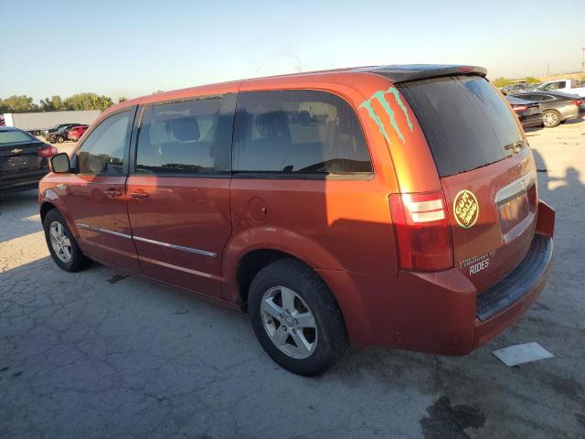 2D8HN54P58R741871 - 2008 DODGE GRAND CARAVAN SXT ნარინჯისფერი ფოტო 2