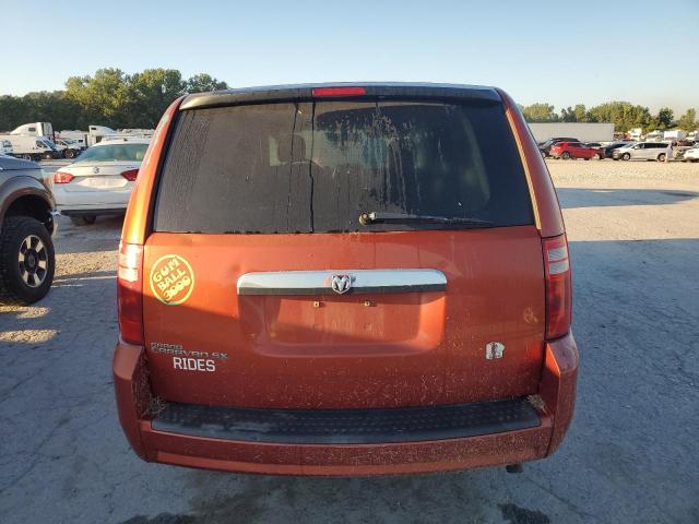 2D8HN54P58R741871 - 2008 DODGE GRAND CARAVAN SXT ნარინჯისფერი ფოტო 6