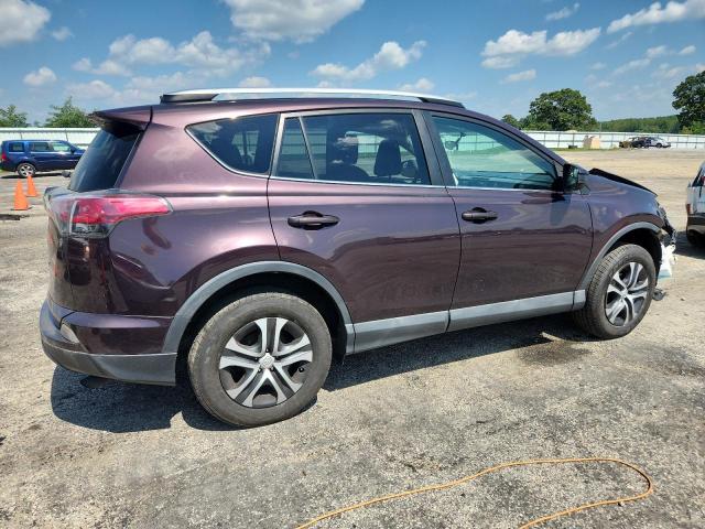 2T3ZFREVXGW275511 - 2016 TOYOTA RAV4 LE PURPLE photo 3