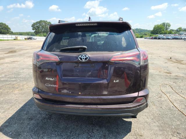 2T3ZFREVXGW275511 - 2016 TOYOTA RAV4 LE PURPLE photo 6