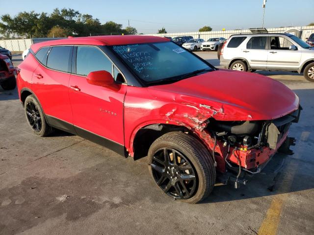 3GNKBCRSXKS696555 - 2019 CHEVROLET BLAZER 2LT RED photo 4