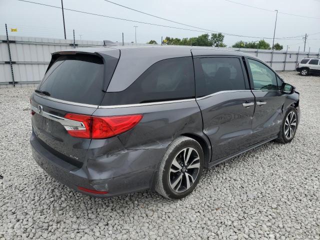 5FNRL6H93JB029886 - 2018 HONDA ODYSSEY ELITE Gris foto 3