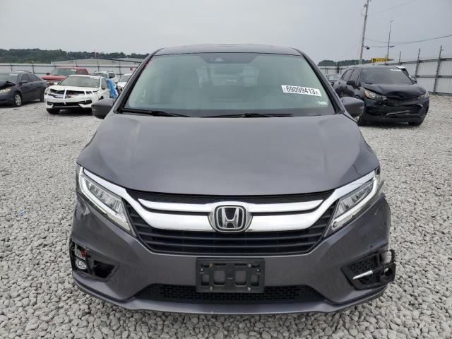 5FNRL6H93JB029886 - 2018 HONDA ODYSSEY ELITE Gris foto 5
