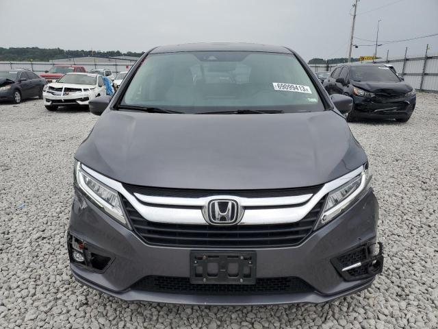 5FNRL6H93JB029886 - 2018 HONDA ODYSSEY ELITE GRAY photo 5