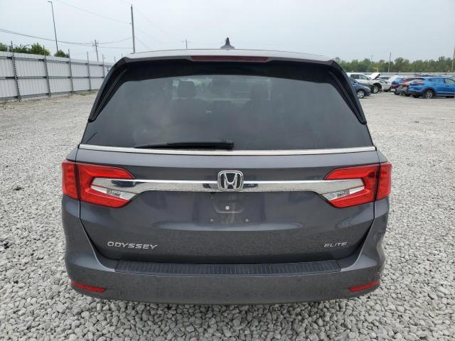 5FNRL6H93JB029886 - 2018 HONDA ODYSSEY ELITE GRAY photo 6