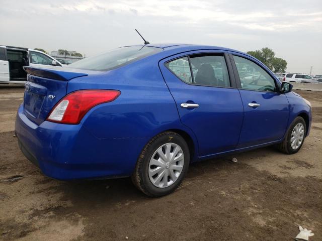 3N1CN7AP4HL804970 - 2017 NISSAN VERSA S BLUE photo 3