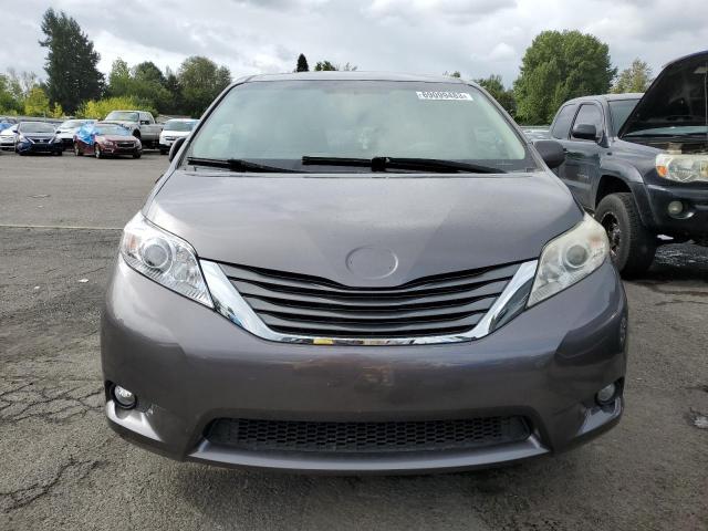 5TDYK3DC2BS165891 - 2011 TOYOTA SIENNA XLE GRAY photo 5