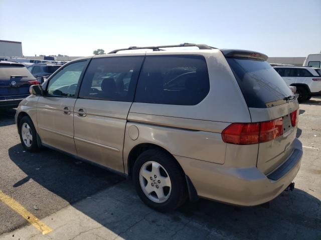 2HKRL18631H513468 - 2001 HONDA ODYSSEY EX GOLD photo 2