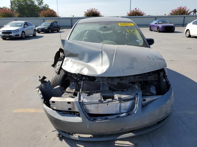 1G8AJ55F67Z188860 - 2007 SATURN ION LEVEL 2 GRAY photo 5