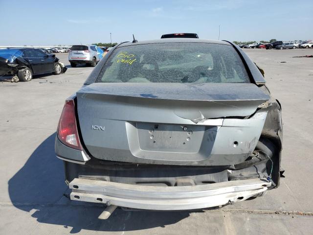 1G8AJ55F67Z188860 - 2007 SATURN ION LEVEL 2 GRAY photo 6