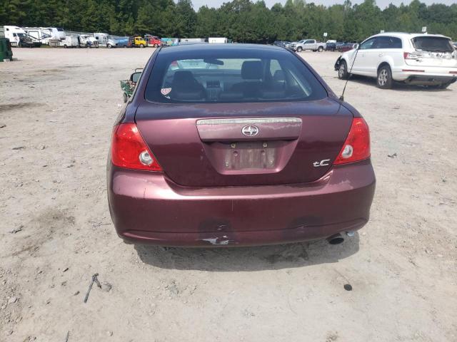 JTKDE177070154206 - 2007 TOYOTA SCION TC 栗色 照片 6