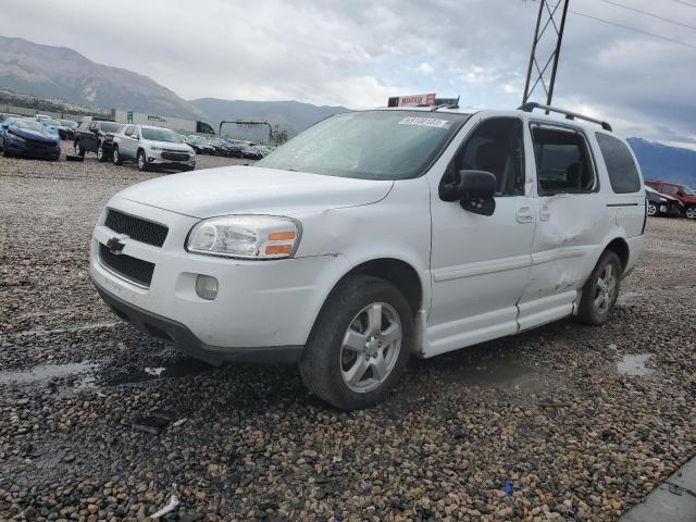 1GBDV13WX8D198362 - 2008 CHEVROLET UPLANDER INCOMPLETE 白色 照片 1