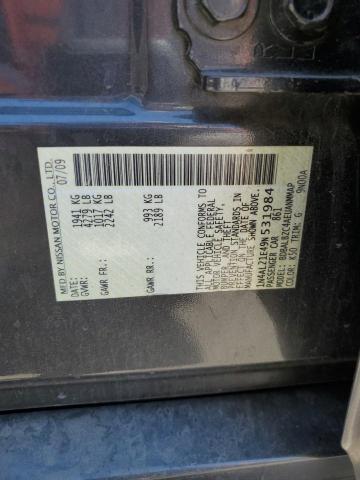 1N4AL21E49N531984 - 2009 NISSAN ALTIMA 2.5 GRAY photo 13