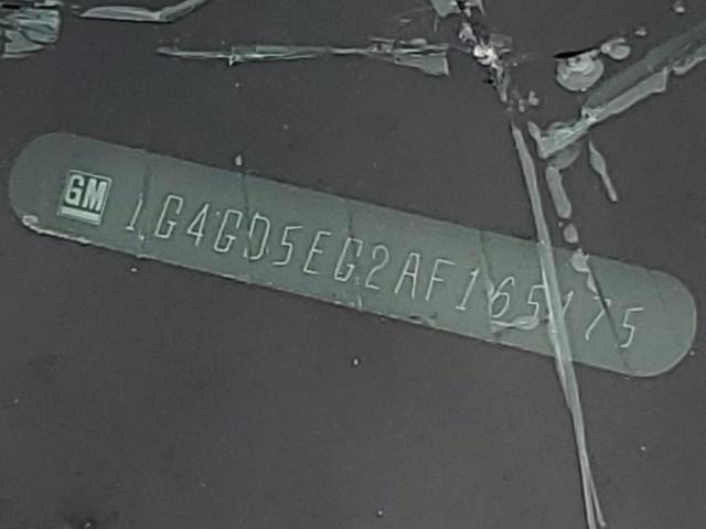 1G4GD5EG2AF165175 - 2010 BUICK LACROSSE CXL كريمي صورة 12