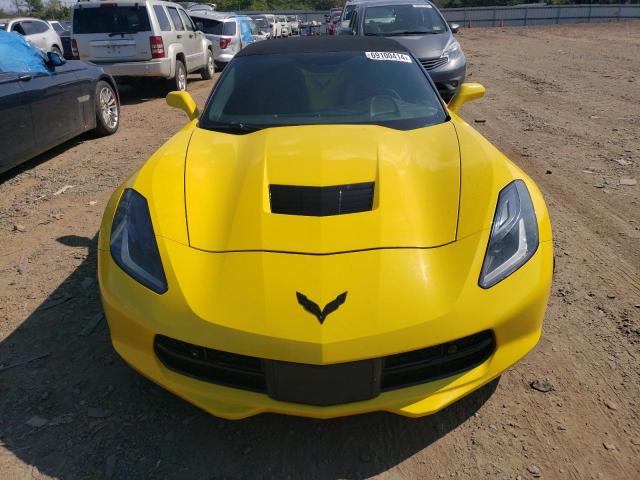 1G1YF3D71G5109857 - 2016 CHEVROLET CORVETTE STINGRAY 3LT YELLOW photo 5