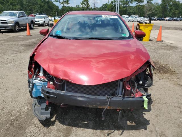 2T1BURHE8KC189989 - 2019 TOYOTA COROLLA L Қызыл фото 5