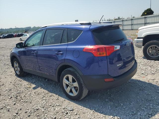 2T3RFREVXFW290220 - 2015 TOYOTA RAV4 XLE BLUE photo 2