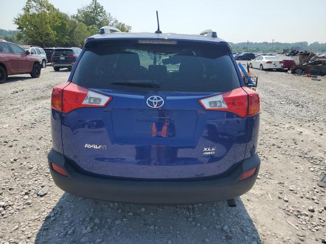 2T3RFREVXFW290220 - 2015 TOYOTA RAV4 XLE BLUE photo 6