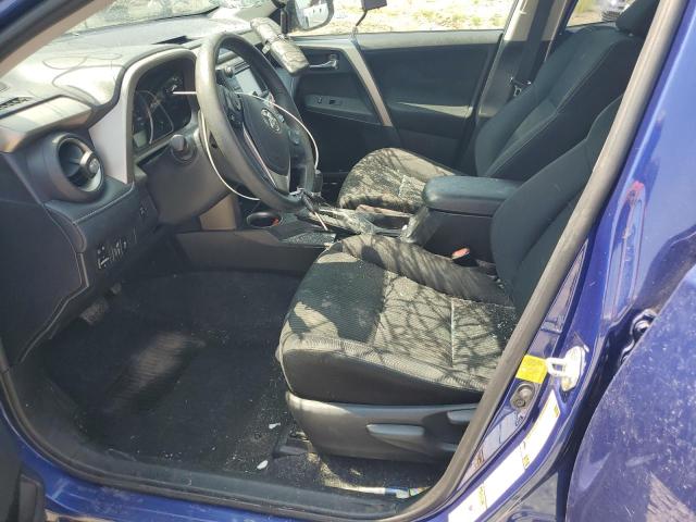 2T3RFREVXFW290220 - 2015 TOYOTA RAV4 XLE BLUE photo 7