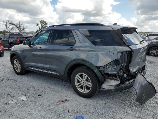 1FMSK8DH3NGA34882 - 2022 FORD EXPLORER XLT Сірий фото 2
