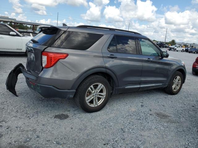 1FMSK8DH3NGA34882 - 2022 FORD EXPLORER XLT Сірий фото 3