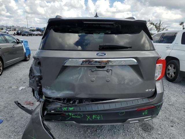 1FMSK8DH3NGA34882 - 2022 FORD EXPLORER XLT Сірий фото 6