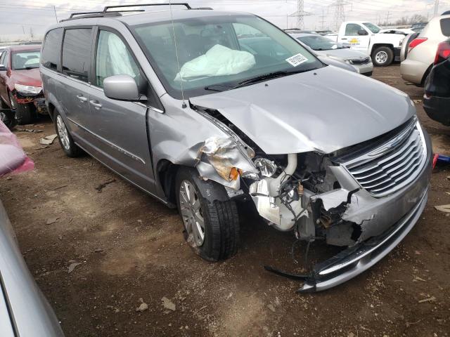 2C4RC1BG3ER139129 - 2014 CHRYSLER TOWN & COU TOURING SILVER photo 4