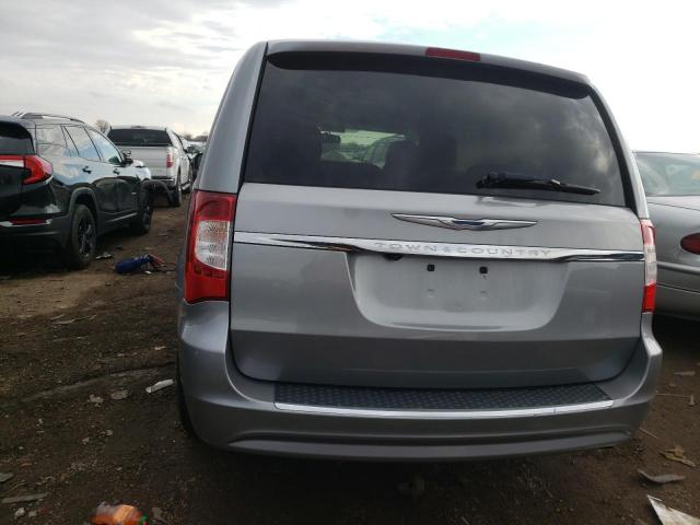 2C4RC1BG3ER139129 - 2014 CHRYSLER TOWN & COU TOURING SILVER photo 6