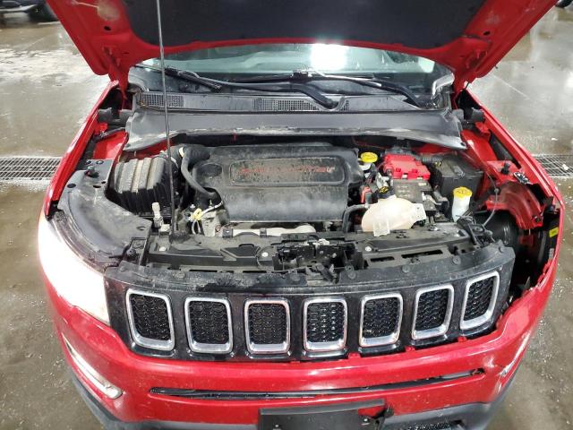 3C4NJDCB0MT561363 - 2021 JEEP COMPASS LIMITED 红色 照片 12