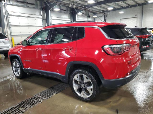 3C4NJDCB0MT561363 - 2021 JEEP COMPASS LIMITED 红色 照片 2