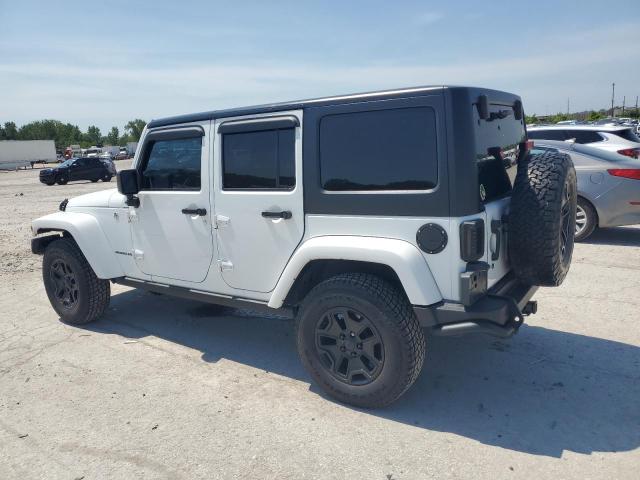 1C4BJWEG8GL255745 - 2016 JEEP WRANGLER U SAHARA WHITE photo 2