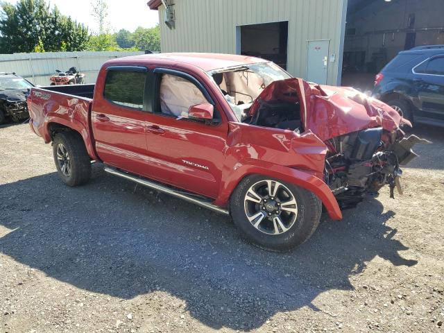 3TMCZ5ANXKM269522 - 2019 TOYOTA TACOMA DOUBLE CAB RED photo 4