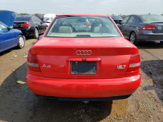 WAUDC68D81A097282 - 2001 AUDI A4 1.8T QUATTRO RED photo 6