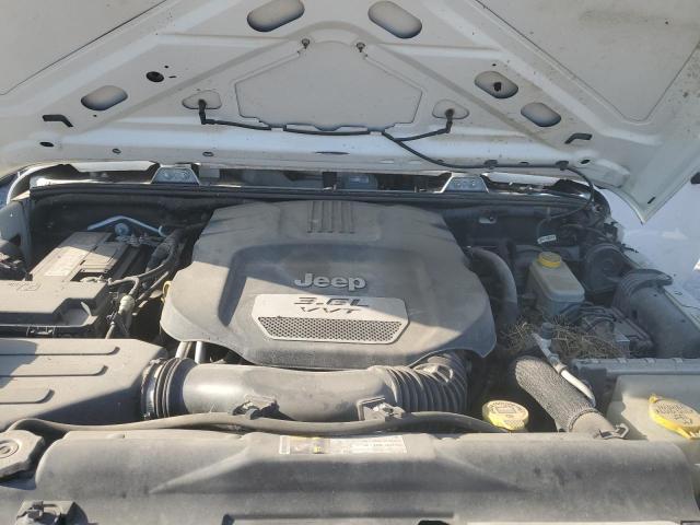 1C4AJWAG9DL653091 - 2013 JEEP WRANGLER SPORT 白色 照片 11