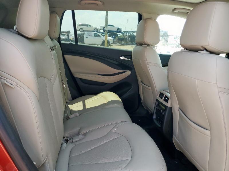 LRBFXBSA5HD000912 - 2017 BUICK ENVISION ESSENCE Бордовий фото 10