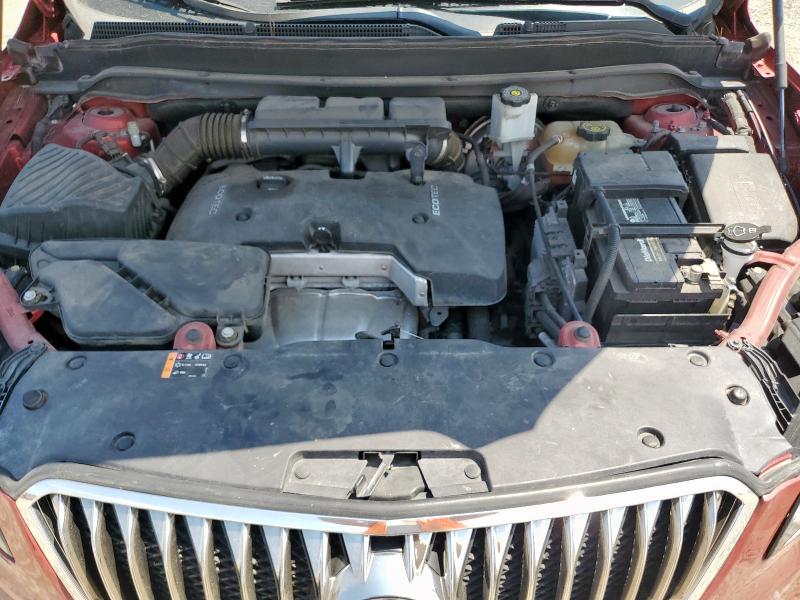 LRBFXBSA5HD000912 - 2017 BUICK ENVISION ESSENCE Бордовий фото 11