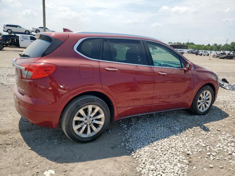 LRBFXBSA5HD000912 - 2017 BUICK ENVISION ESSENCE Бордовий фото 3