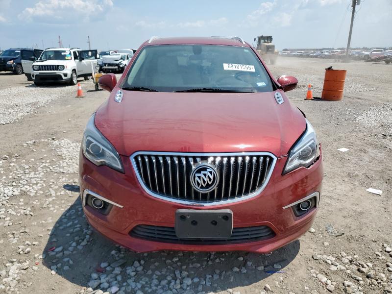 LRBFXBSA5HD000912 - 2017 BUICK ENVISION ESSENCE Бордовий фото 5