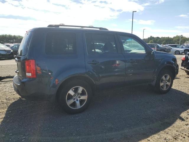 5FNYF4H52BB030579 - 2011 HONDA PILOT EXL 蓝色 照片 3