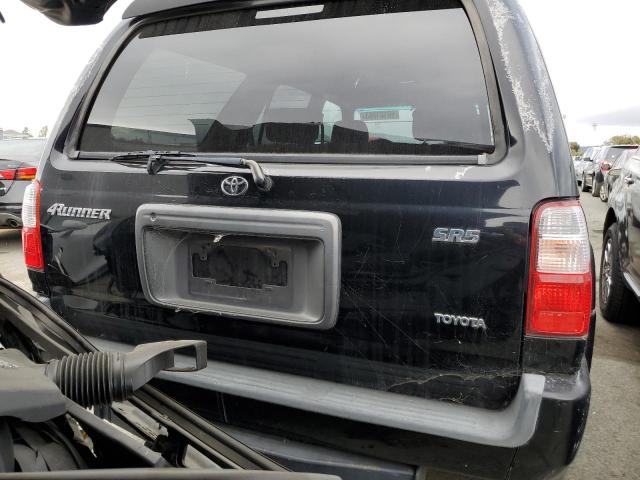 JT3GN86R410186572 - 2001 TOYOTA 4RUNNER SR5 BLACK photo 6