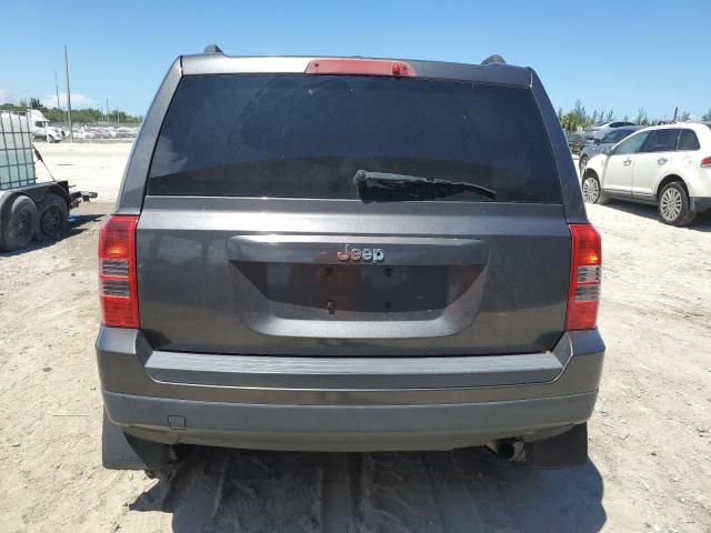 1C4NJPBB1ED859107 - 2014 JEEP PATRIOT SPORT GRAY photo 6