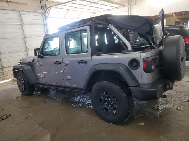 1C4HJXDGXKW661616 - 2019 JEEP WRANGLER U SPORT GRAY photo 2