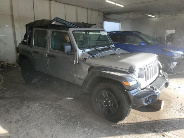 1C4HJXDGXKW661616 - 2019 JEEP WRANGLER U SPORT GRAY photo 4