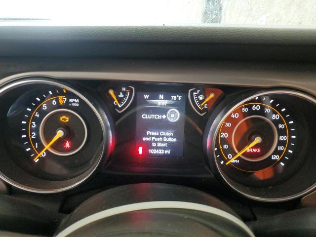 1C4HJXDGXKW661616 - 2019 JEEP WRANGLER U SPORT GRAY photo 9