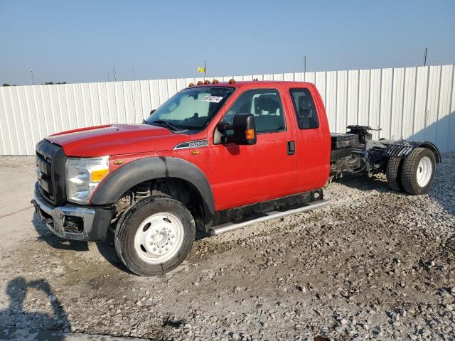 1FD0X4GT7DEB80312 - 2013 FORD F450 SUPER DUTY RED photo 2