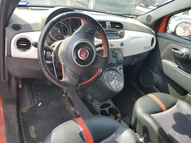 3C3CFFGE2DT750979 - 2013 FIAT 500 ELECTRIC ORANGE photo 8